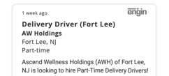 Careers in Cannabis job opening posting sample