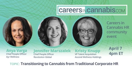 CinC Webinar - Transitioning to cannabis from traditional corporate HR